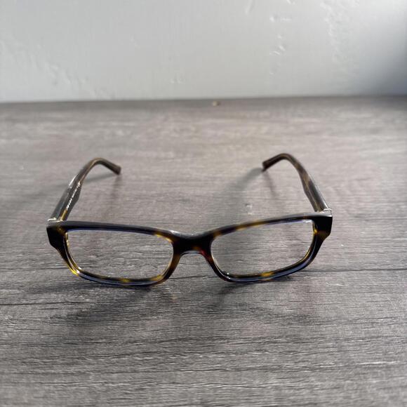 Prada Eyeglasses VPR 16M ZXH-1O1 Blue Brown Tortoise FRAMES ONLY 53-16 140 Italy - Picture 1 of 6
